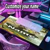 Custom Name Personalized Pettersson Und Findus Pattern Mousepad, Laptop PC Desk Mat, Decorative Desk Mat for Home Keyboard Pad Gift