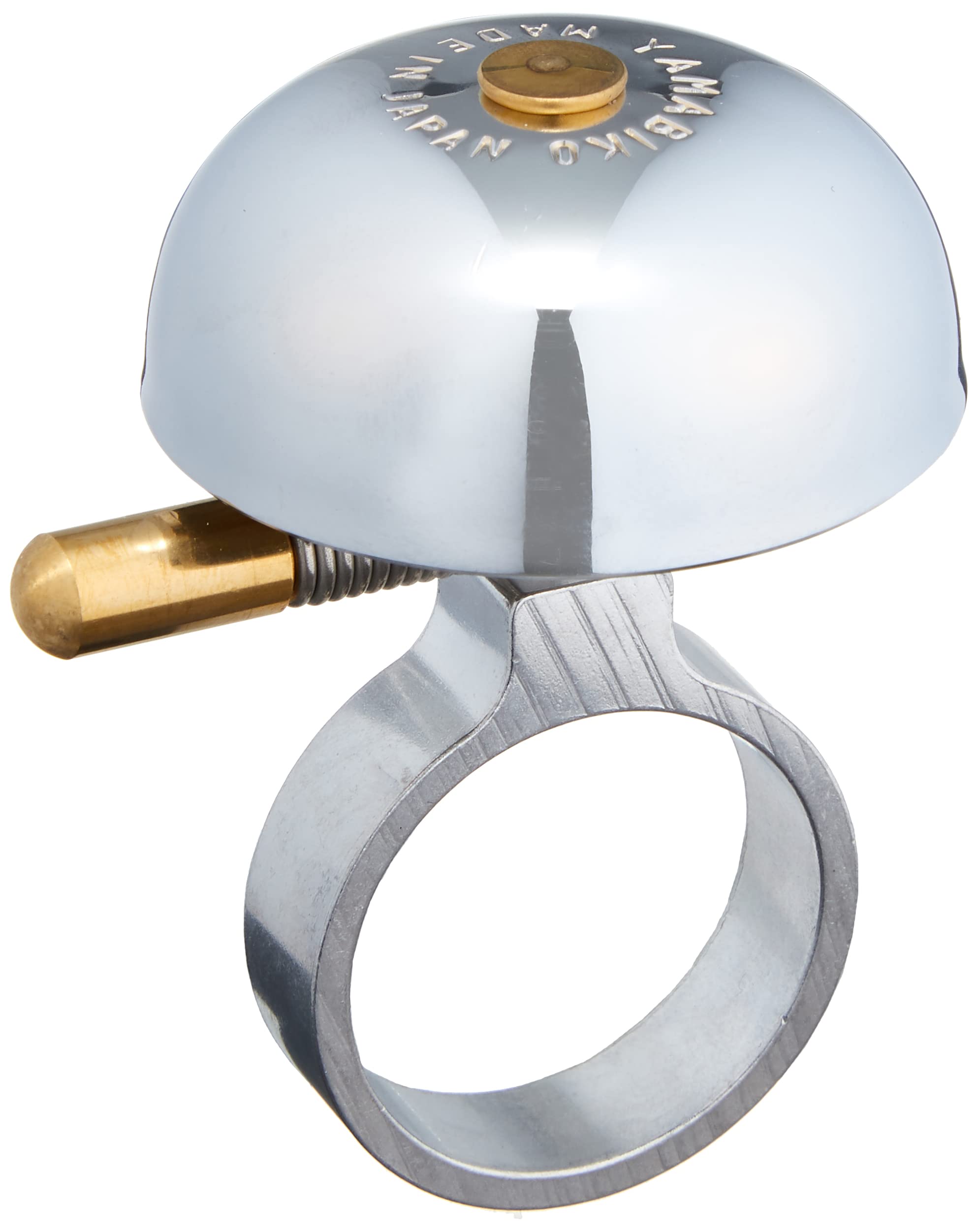 

Ogi Kogyo Bicycle Bell Yamabiko Bell OH-2200H-B Ring Type Brass CP for 25.4/28.6mm Handlebar Made in Japan