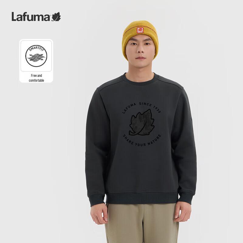 

LAFUMA Men s Round Neck Pullover Sweatshirt LMTS5CW86
