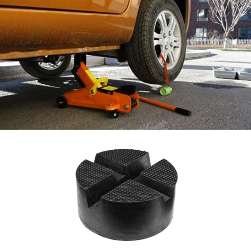 

Universal Cross Slotted Jack Pad Rubber Frame Rail Adapter Pinch Weld Side Car Lifting Floor Support Type A