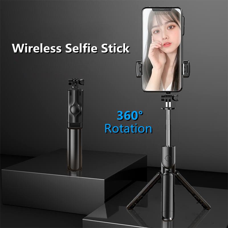 FANGTUOSI Bluetooth Wireless Mini Selfie Tripod Extendable Monopod Remote Shutter For iPhone Samsung Xiaomi Phone Holder 7