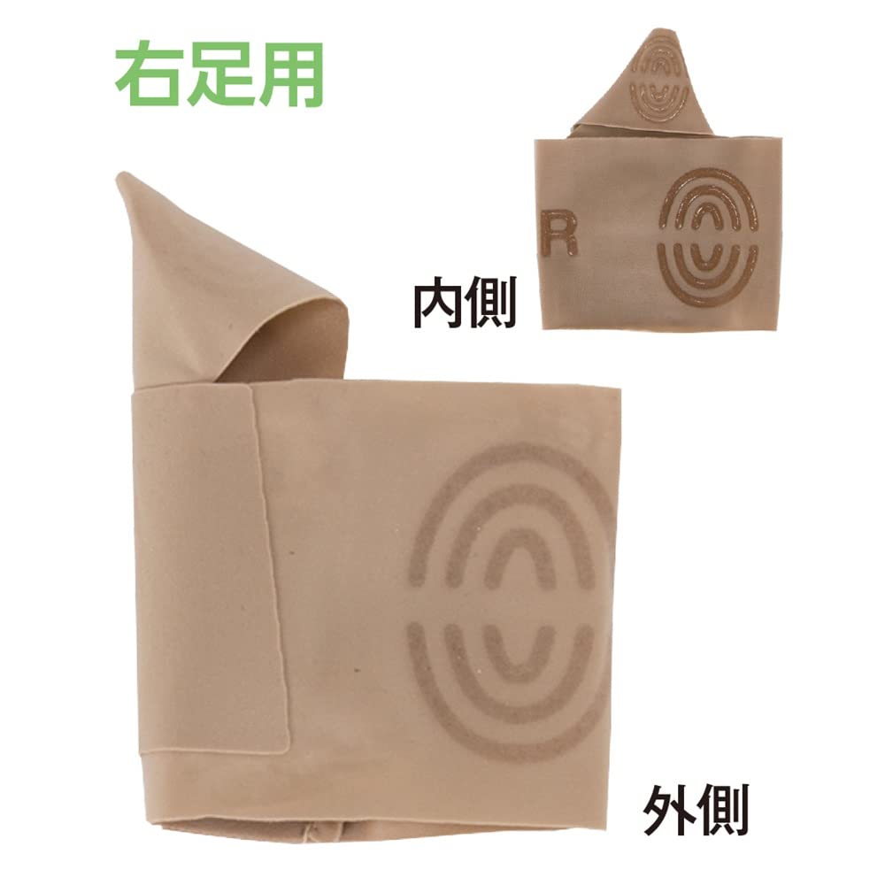 Chinami Sugiyama Hallux-Valgus-Stütze im besseren Preis-Leistungs-Set als die Ultra-Dünne (Satz 2) [Hergestellt in Japan] [Ein Set für einen Fuß.]