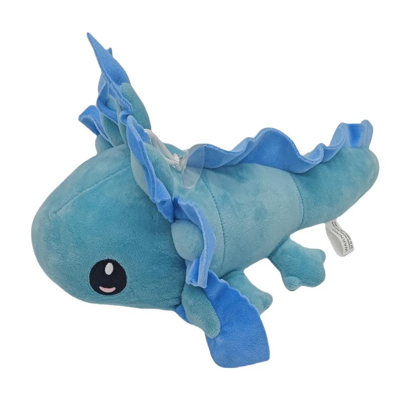 Axolotl Dinosaur Plush Toy – Cute Salamander Lizard Doll for Students 35 cm