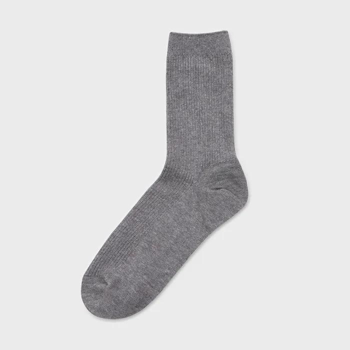 Ribbed Socks (Grey)