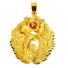 Gold Color New Swan Peacock Pendant Women's Long Pearl Flower Tag Exquisite Women's Necklace