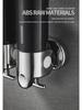 Manual Wall-Mounted Foam Soap & Shower Gel Dispenser for Bathrooms