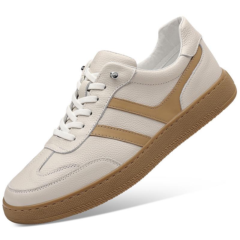 Herbst neue Herren Freizeitschuhe Leder Herren Deutsche Trainingsschuhe Outdoor Herrenschuhe Schuhe