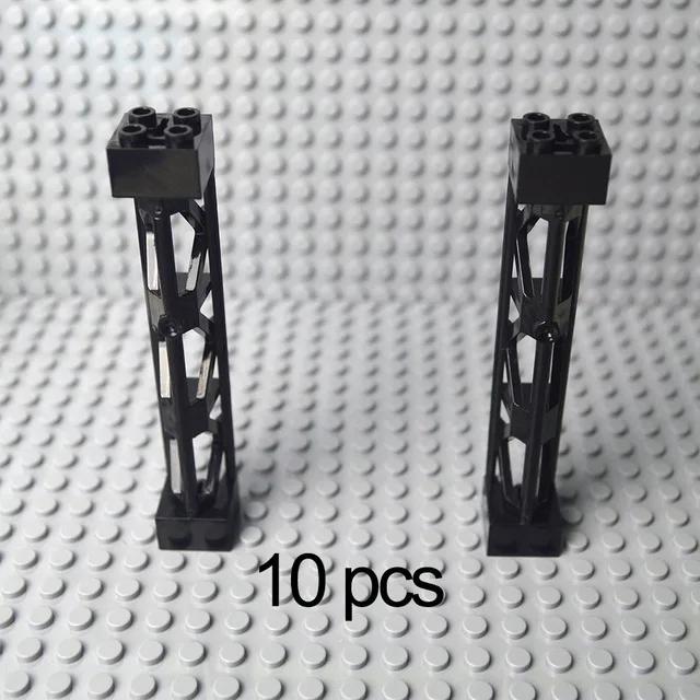 DO IT YOURSELF Assembles Particles 6140 2486 6187 Technical MOC Parts Rails Stair Fence Guardrail Panel Barrier Ladder City Construction Bricks