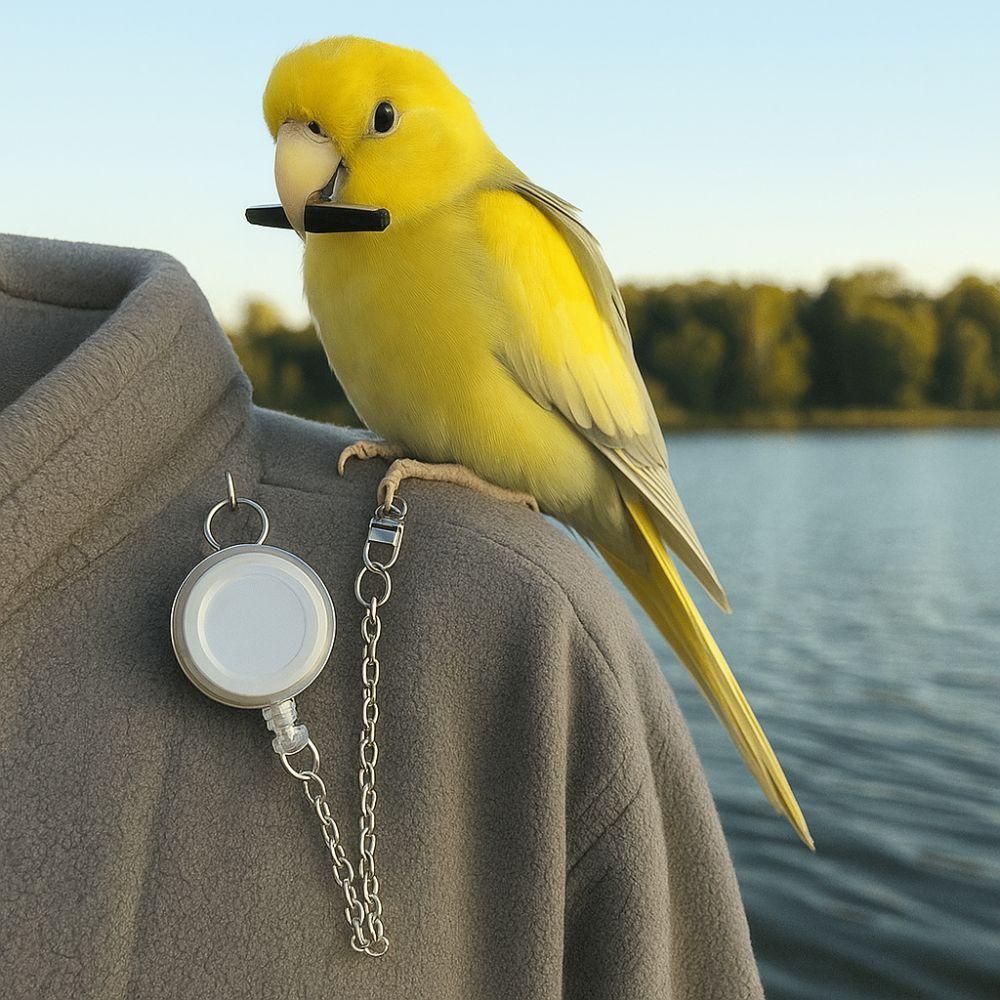 Bite Resistant Anti-flying Training Leash Lightweight Bird Foot Chain Pet Bird Harness  Walking