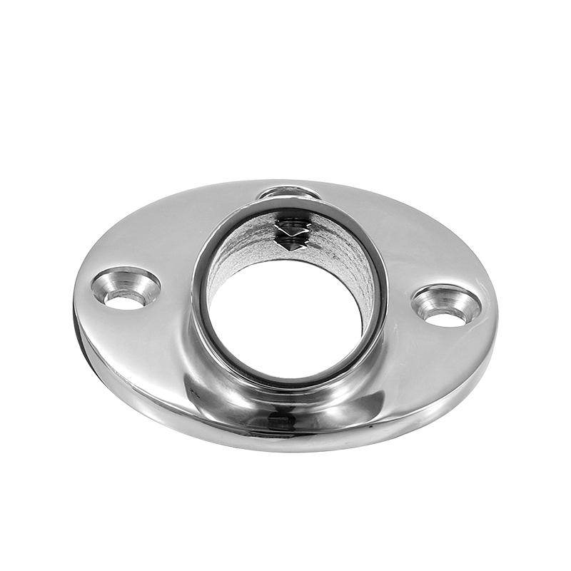 Alastin 30/45/60/90 Degrees 25mm Mount Pipe Stanchion 316 Stainless Steel Boat Handrail Fittings Stanchion Round Base