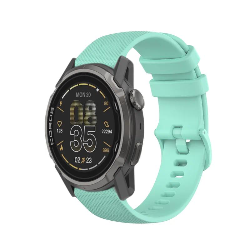 20mm 22mm Silicone Strap For COROS APEX 4 42mm/PACE Pro-4-3 Comfortable Wristband Suunto Vertical 2-Race 2-Run/CMF Watch 3-2 Pro