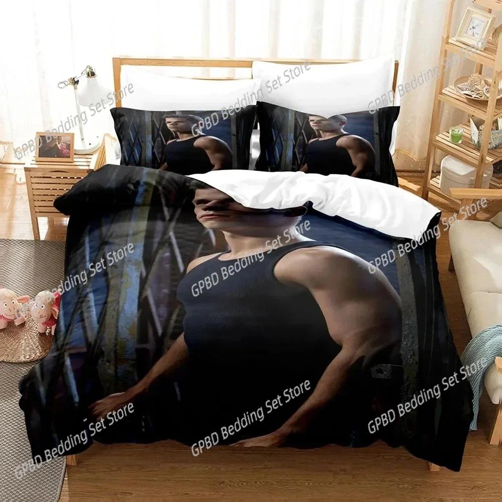 Teen Wolf 3D Tv Series Bedding Set For Bedroom Soft Modern Bedspreads Comefortable Kids Duvet Cover Quilt Cover And Pillowcase