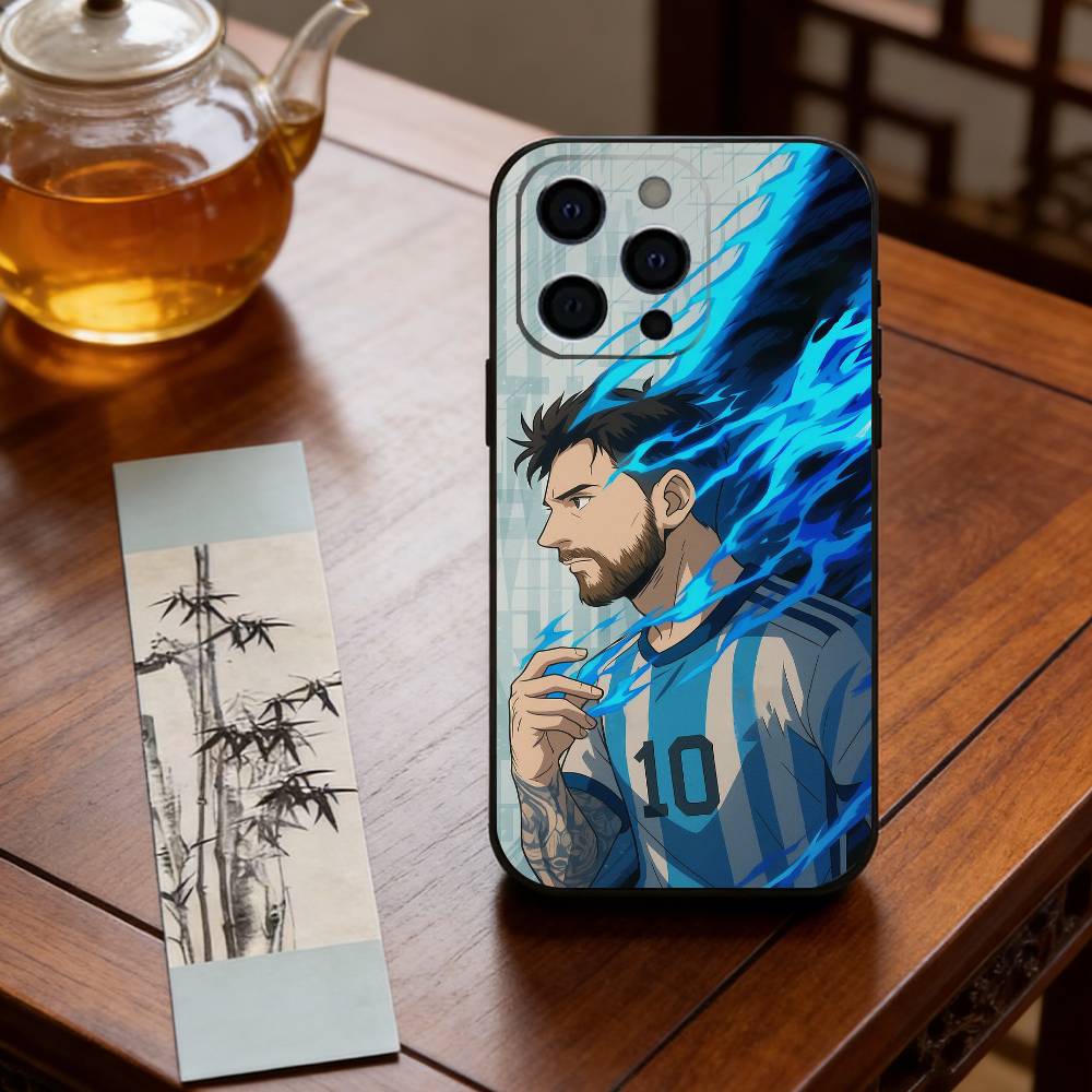 Custodia per Telefono Lionel Messi Silicone Morbido Per IPhone 17 16 15 14 13 12 11 X XR Plus Pro Max Plus