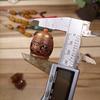 Wood Hollow Carved Aromatherapy Bottle Mini Vase Pagoda Car Hanging Decoration Fragrance Diffuser Bottle Sealed Jar Pendant