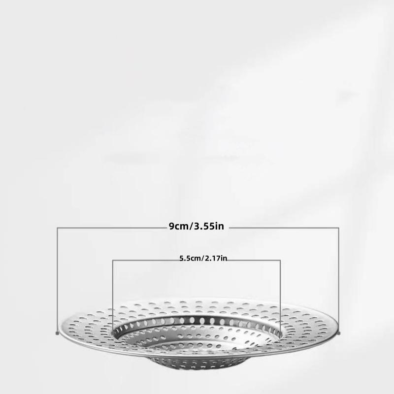 Badezimmer-Bodenablauffilter, Spülbeckensieb, Haarstopper, Küchenspüle, Abflusssieb, Abdeckung, Kanalisationsvorfluter, Filterzubehör