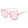 Large Box Sunscreen Fashion Sunglasses Women'S Uv Protection Gradual Change Color Korean Version Of Glasses Men'S Street Sunglasses
