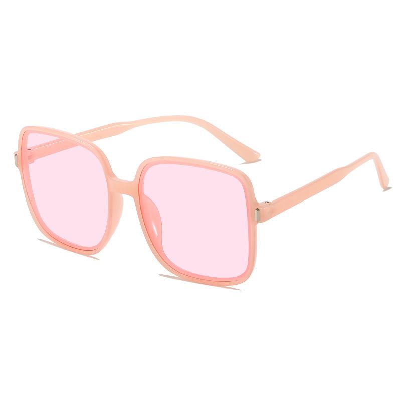 Large Box Sunscreen Fashion Sunglasses Women'S Uv Protection Gradual Change Color Korean Version Of Glasses Men'S Street Sunglasses