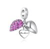 Nouveau Charm en Cuivre Compatible Avec les Bracelets Authentiques Accessoires Bijoux Femme Collection Membre de la Famille Grand-mère Sœur Épouse