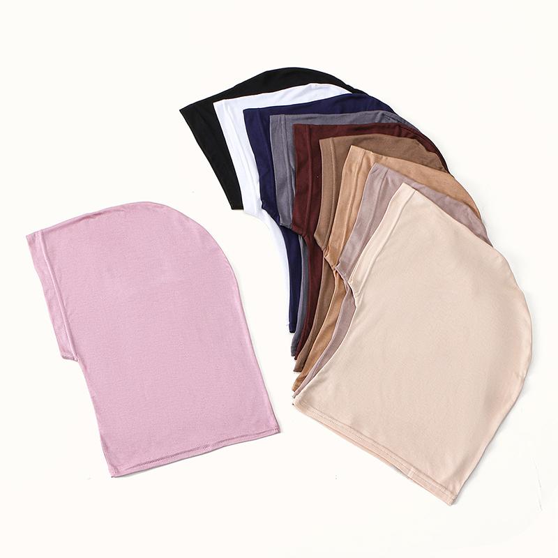 New Soft Modal Instant Jersey Hijab Undercap Hijabs for Woman Muslim Women Hijab Cap Full Cover Head Wraps Scarf Islam Turban