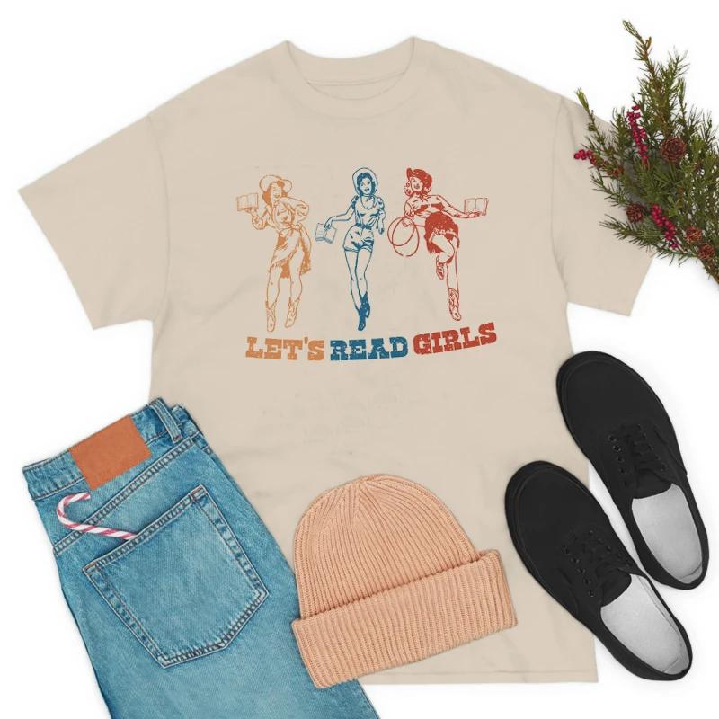 Vintage Western Book Lover Graphic Tees Women Cute Funny Bookish T Shirt Cowgirl Hippie Retro Country Bookworm TShirts Gifts