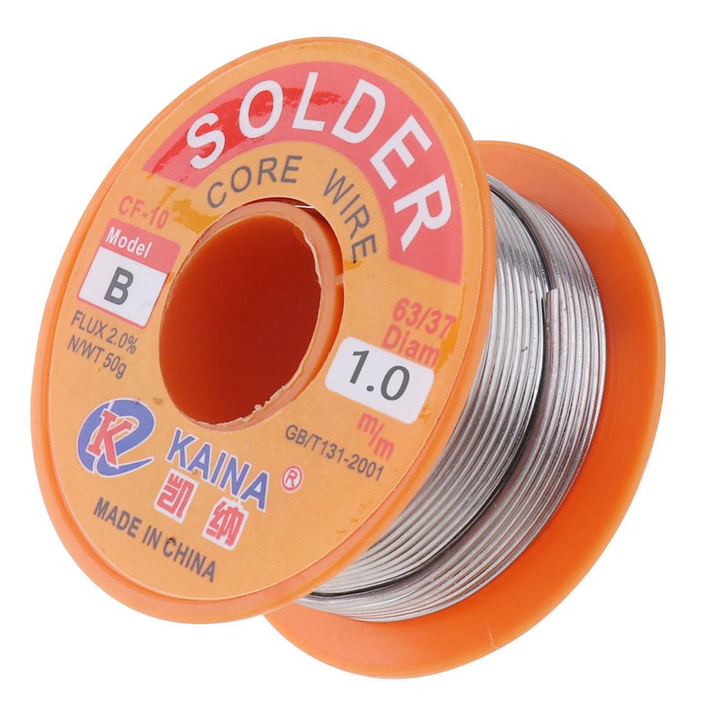 63/37 Ratio 2% Rosin Core Alloy Welding Wire Low Fusion Point Less Smoke Electronic Circuit Connection Auxiliary Supplies