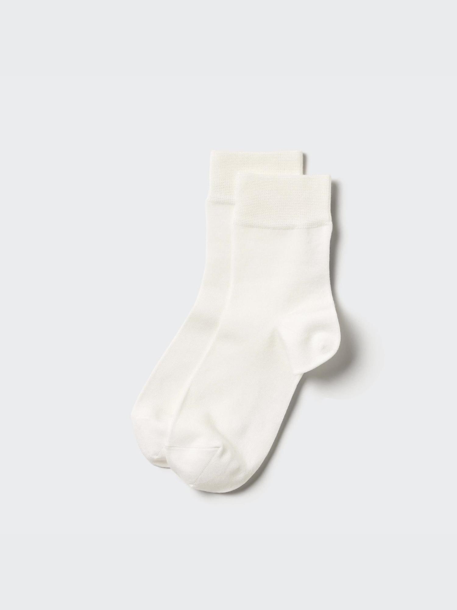 

Uniqlo Япония Heattech Socks Crew Relax 00 WHITE/2325