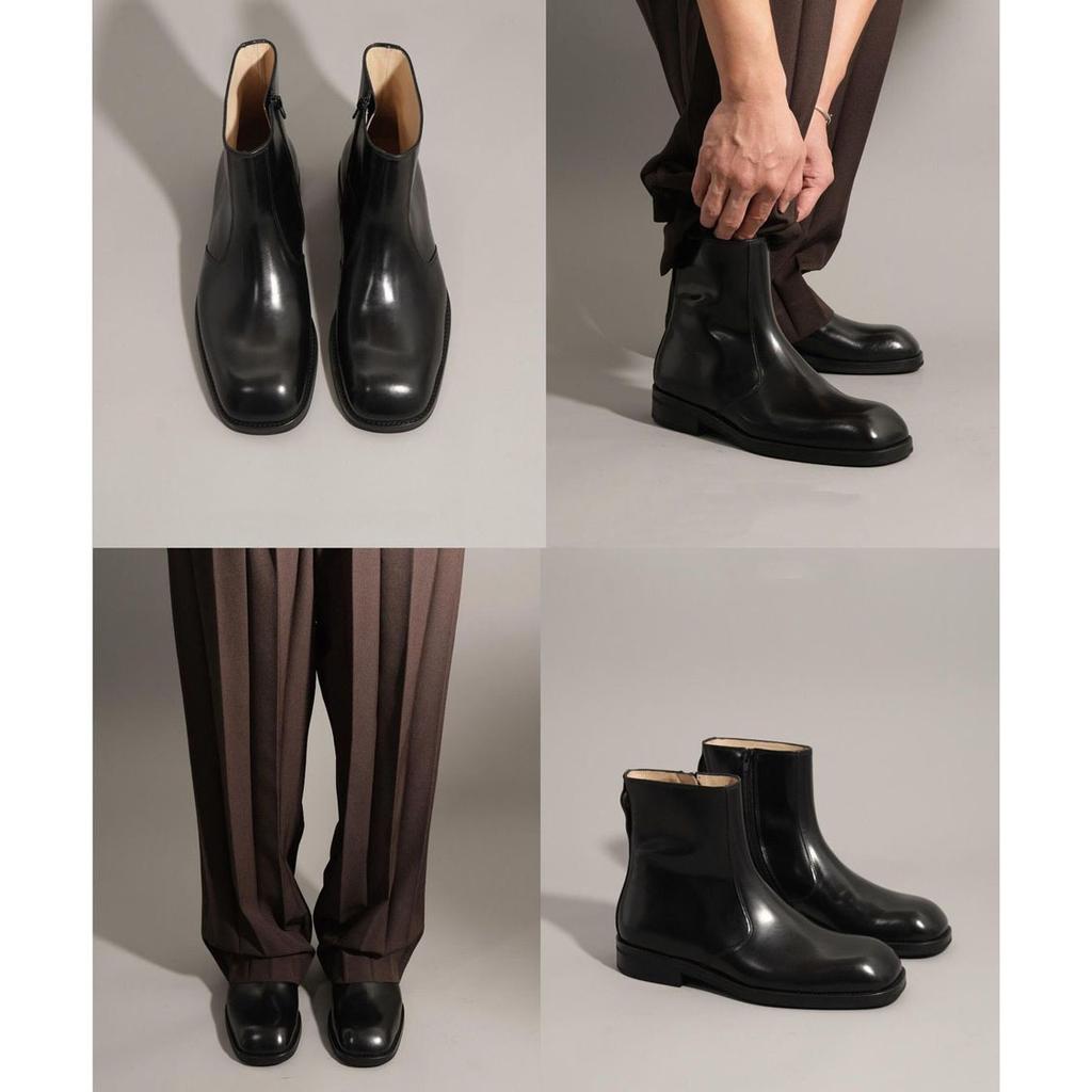 Men Women Martin Boots Autumn Winter Casual Ankle Boots Non‑Slip Wear‑Resistant Lace‑Up Shoes Outdoor Daily Footwear