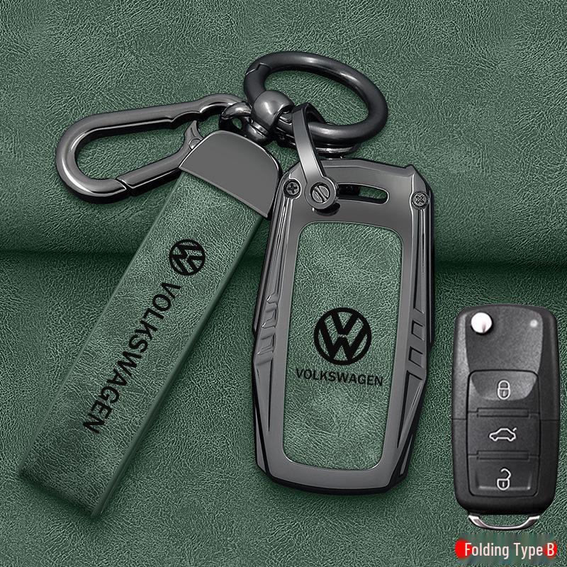 2025 m. Volkswagen Tiguan L Pro raktų dėklas 330 Longyao Edition modeliui - Apsauginis apvalkalas su sagtimi vyrams ir moterims