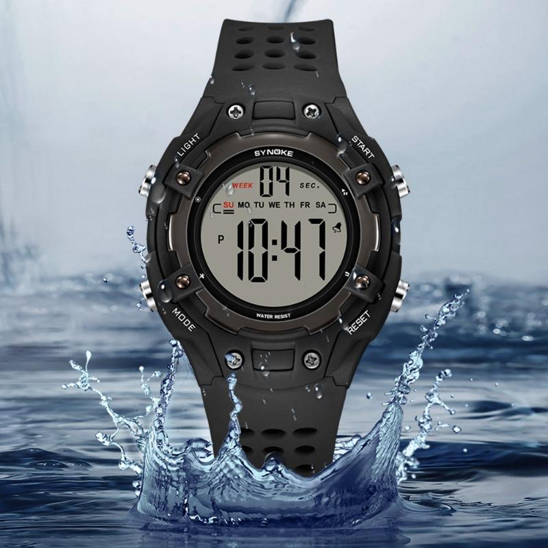 Top Brand New Student Electronic Watch Men's and Women's Multi-function Sports Watch Waterproof Trendy Fashion Watch