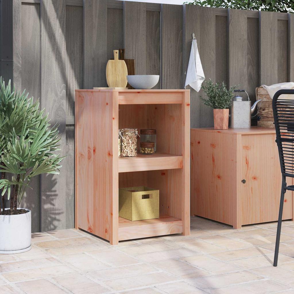 Kitchen Cabinet MEPPEL Brown Oak Effect 55 x 55 x 92 cm