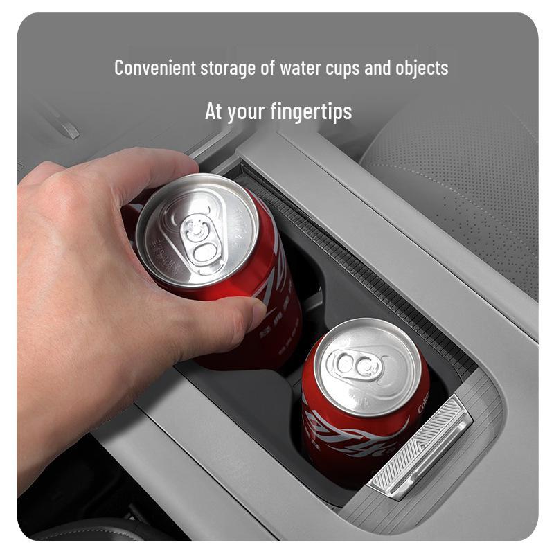 Lynk&Co 07EM-P Silicone Cup Holder Cover: Anti-Slip Protection for Car Interior
