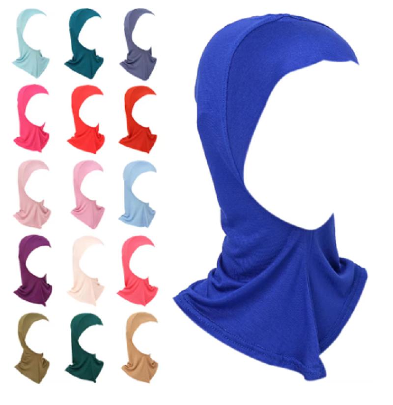 Yto Home Women's Underscarf Inner Cap Bone Bonnet Hijab Turban Modal Stretch Full Cover Neck Muslim Ninja Hat Headscarf Wrap Islamic Amira