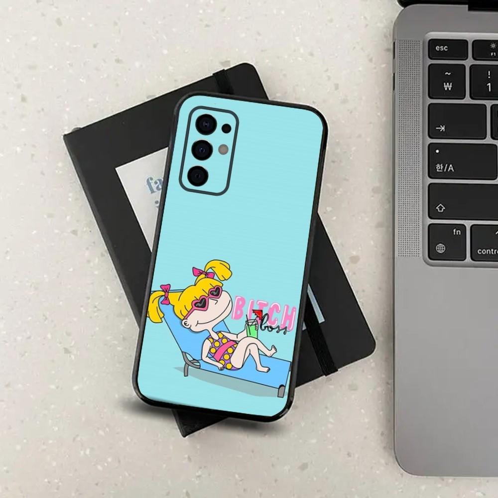 Cartoon Hey Arnold F-Fondos Phone Case For Samsung S24,S21,S22,S23,S30,Ultra,S20,Plus,Fe,Lite,Note,10,9,5G Black Soft Cover