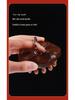 Sandalwood Massage Comb: Round Disc Finger Ring Shampoo Brush for Body and Scalp.