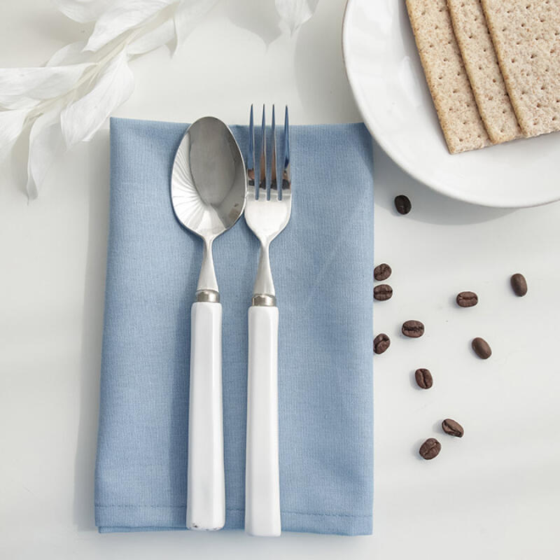 Sugar Cotton Plain Linen Napkin Color Series 4-Piece Set