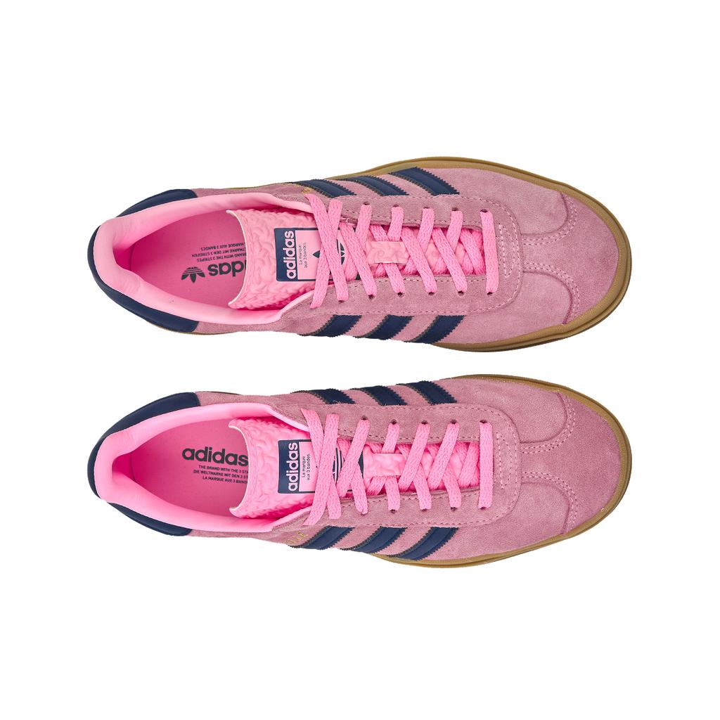 adidas Gazelle Bold Pembe Glow Gum Kadın Spor Ayakkabı Victory-Mavi H06122