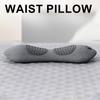 Adjustable Height Back Support Pillow 3 In 1 Electric Lumbar Support Pillow with Heat Memory Foam Back Pillow for Bed and Chair