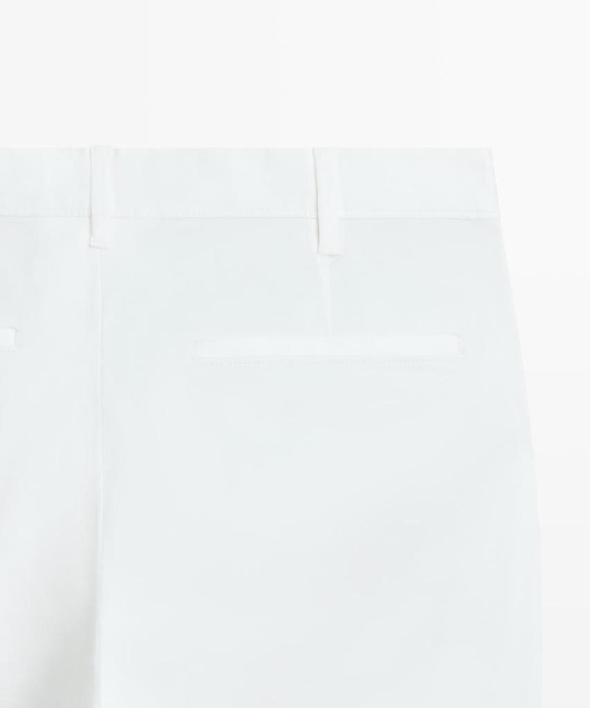 Masimodutti Cotton Blend Slim Fit Pants