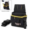 Tool Bag 24*17*4cm 600D Oxford Fabric Black Electrician
