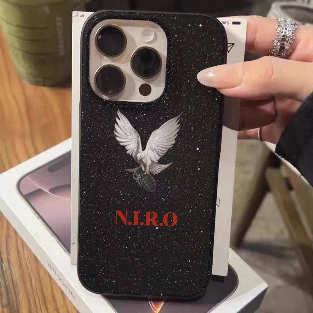 

N-NIRO OX7 Phone Case For IPhone 11 12 13 14 15 16 17 Pro Max PLUS Pro Wave Corrugated Silicone Case iPhone 13 pro