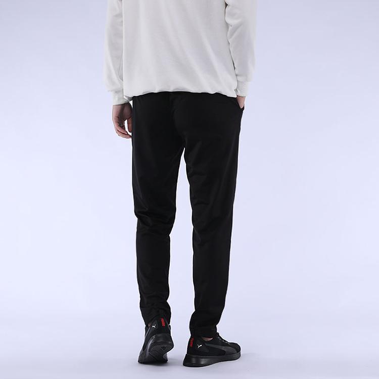 Puma Warm Sports Casual Tapered Pants Men Bottoms Black 655770-03
