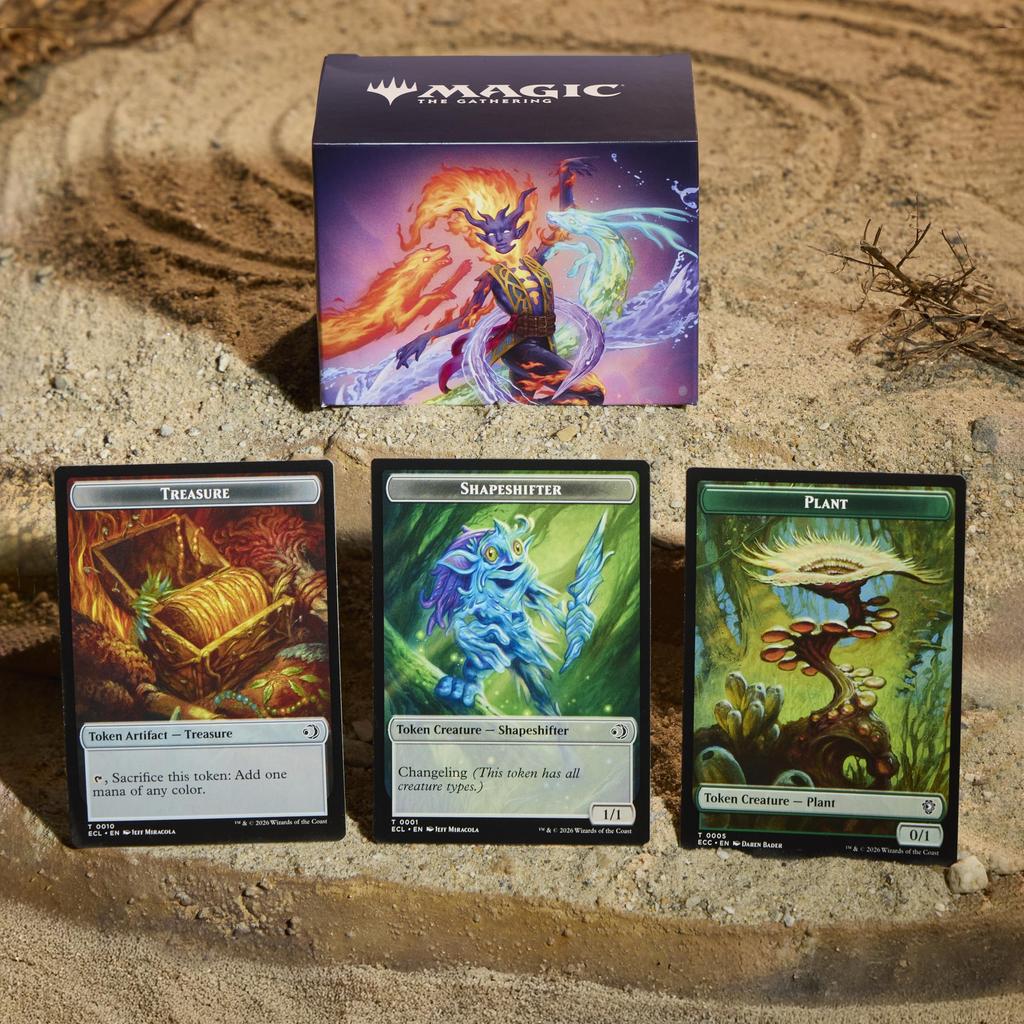 The Gathering Lorwyn Eclipse Commander Deck Tanz der Elemente Magic -