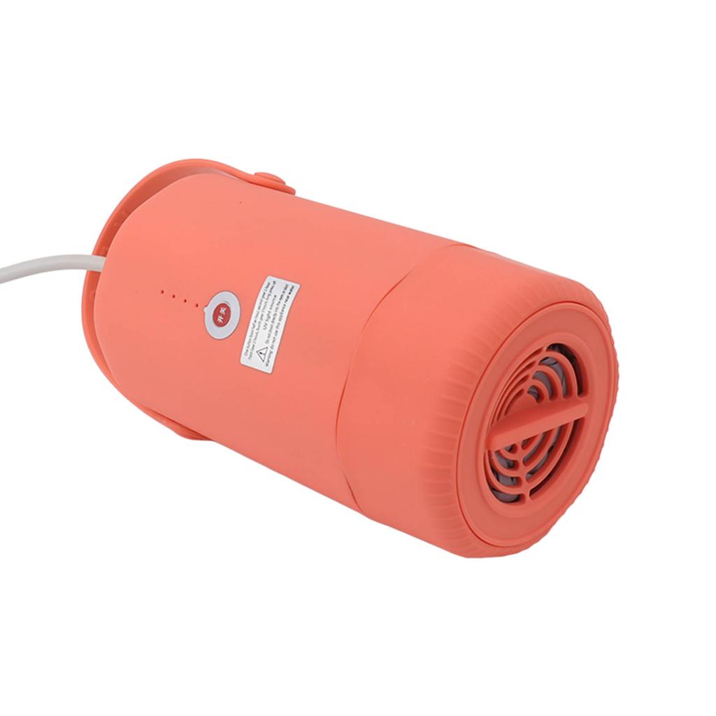 Portable Clothes Dryer Small Dryer Machine with Shoe Drying Pipe for Travel Home Laundry Orange
