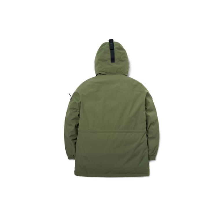 New MLB Base Logo Down Jackets Unisex Green 3ADJJ0216-50KAS