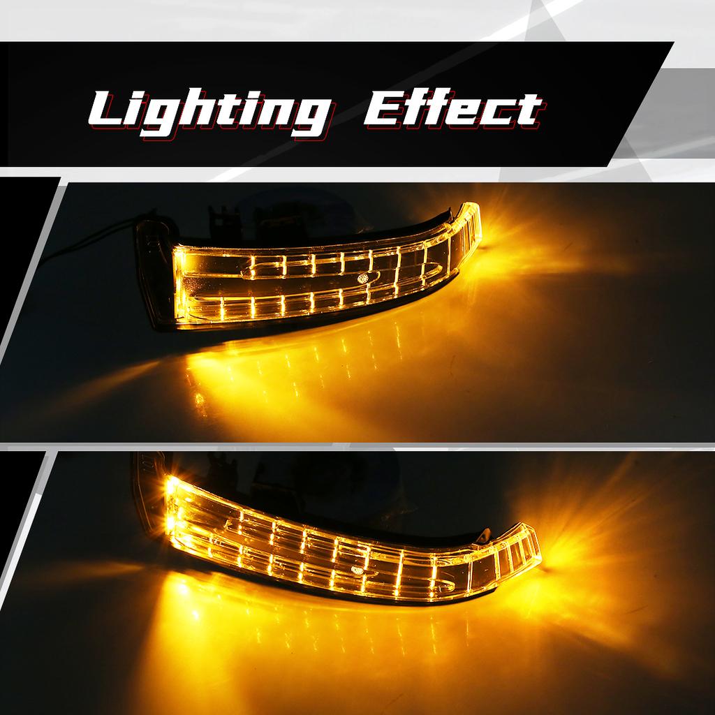 LED Side Rear View Mirror Indicators Turn Signal Lights For Mercedes-Benz W221 W212 W204 W176 W246 A2129067501