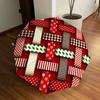 1pc Christmas, Plaid Pattern Umbrella  Automatic Opening and Closing Umbrella, High quality Umbrella, Ideal Gift for Her 218