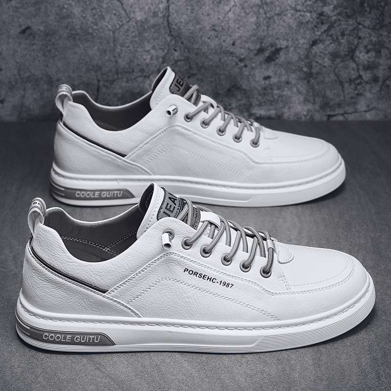 Shoes Men's Summer 2025 New Men's Shoes Student High Top Casual Board Shoes Men's Versatile Trend Sports Little White Shoes