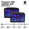 Android Car-Play Car Radio For Peugeot 308 308SW 408 2010-2016 Multimedia Player Head Unit Stereo GPS Navigation BT WIFI,2+64GB