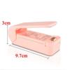 Mini Portable Electric Heat Sealing Machine Household Food Saver Capper for Plastic Bags Packaging - Compact Kitchen Gadget