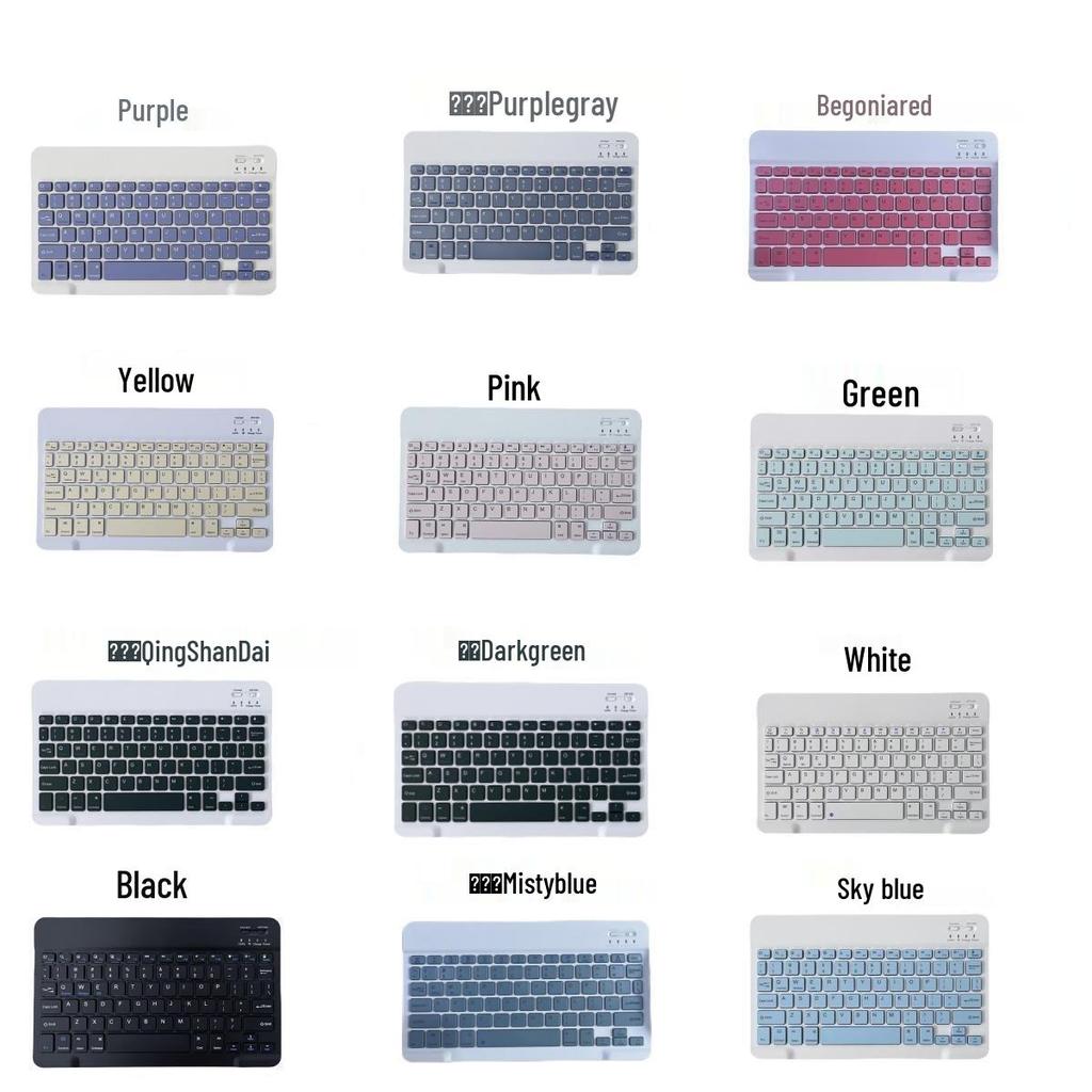 Silent Charging Bluetooth Keyboard & Mouse for iPad, Huawei, Apple, Mobile Phones, Tablets